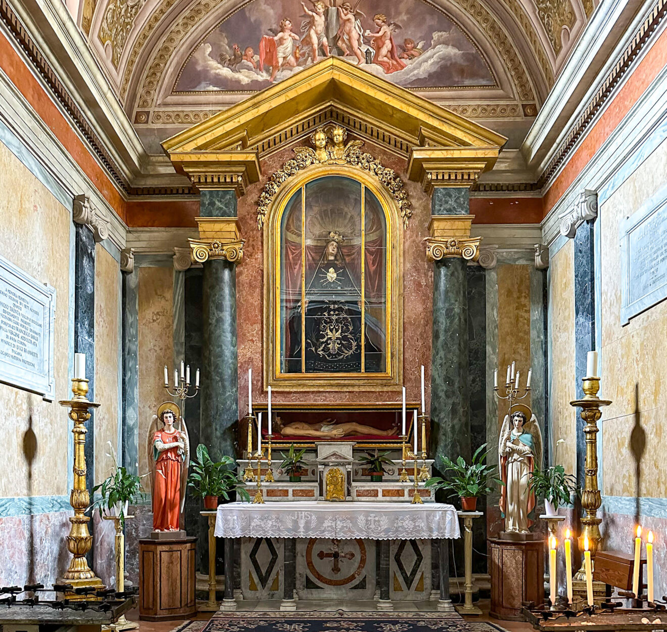Il Santuario della Madonna Addolorata a Tuscania