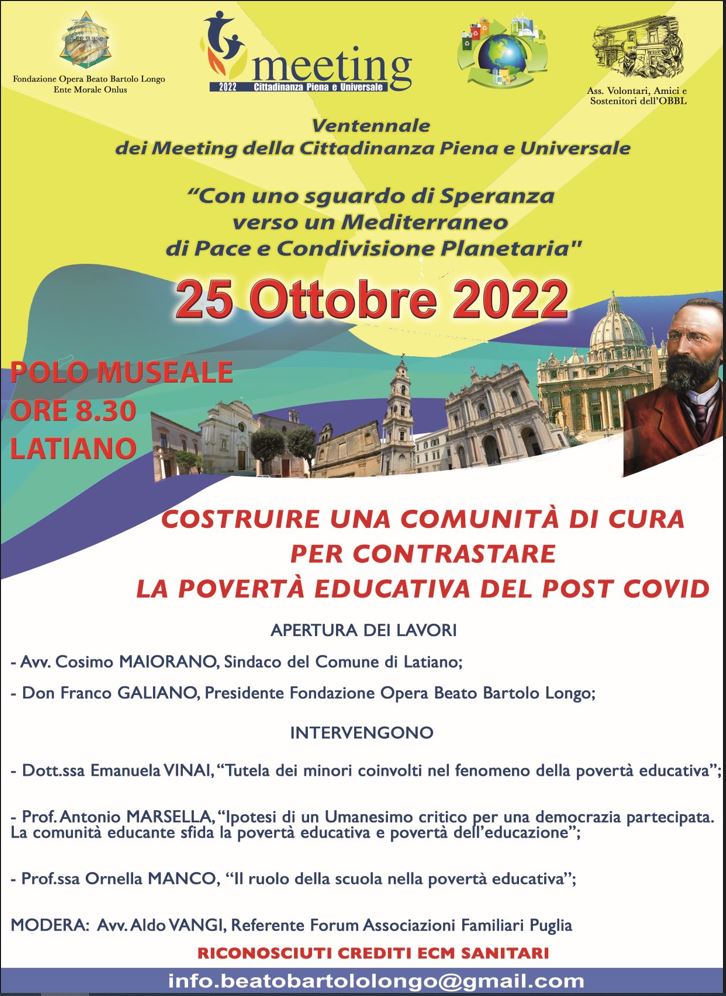 LOCANDINA Bartolo Longo 25 ottobre