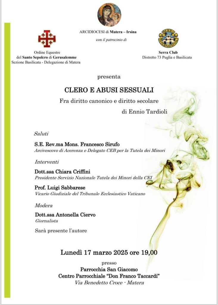 Locandina-libro-Clero-e-abusi-sessuali-matera 17 marzo